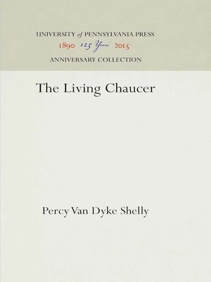 cover image of The Living Chaucer